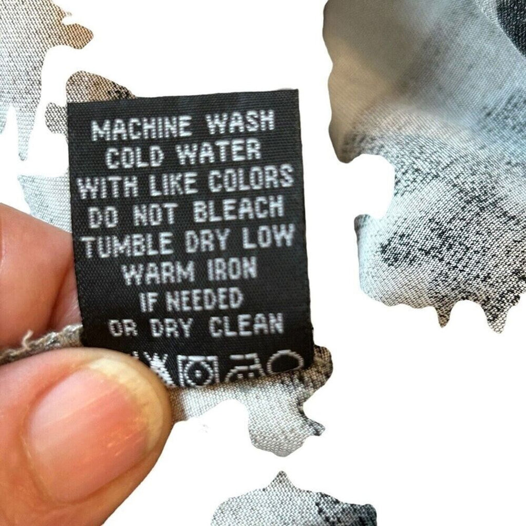 Velvet & Heart Women's Camo Top, Silver Snap Closure, Size S, #F1228