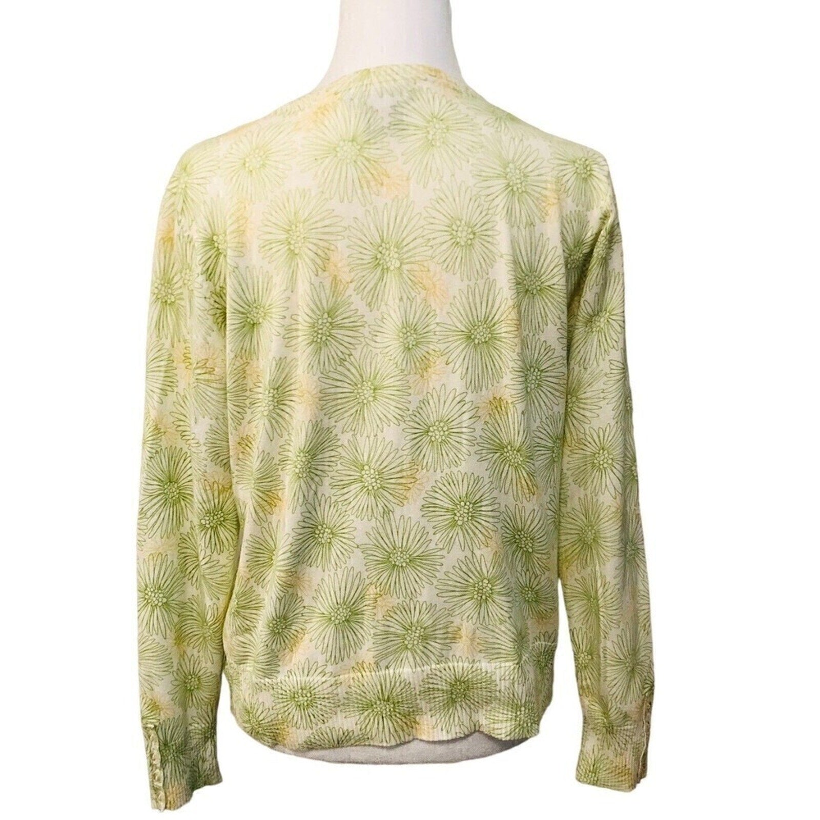 Eddie Bauer Women Cardigan Sweater, Size Large  - Spring, Summer, Fall #1076