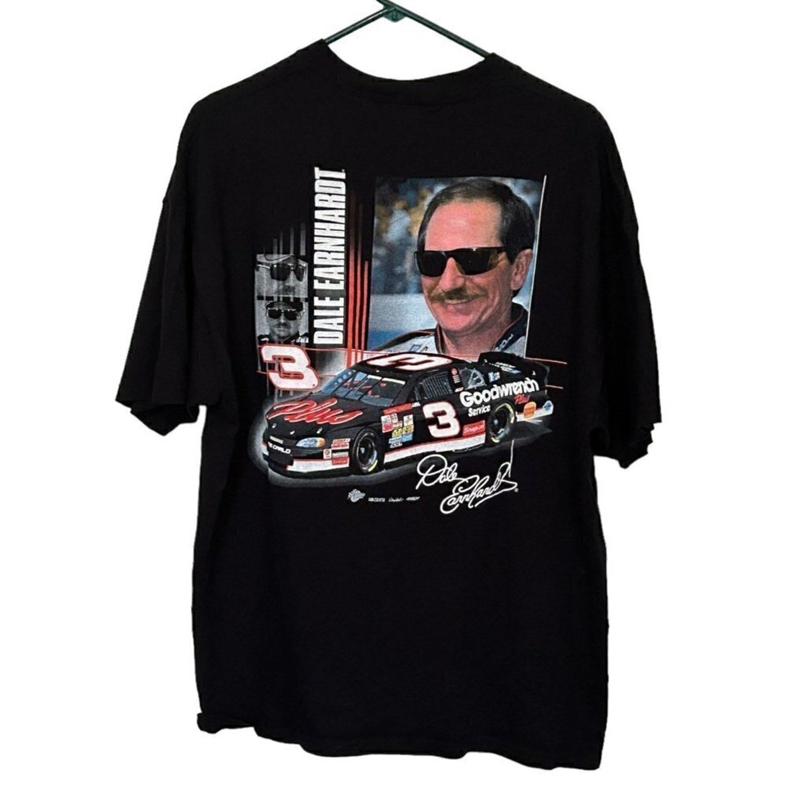Dale Earnhardt #3 Winners Circle Nascar Vintage Size XL Black T-Shirt #G1539