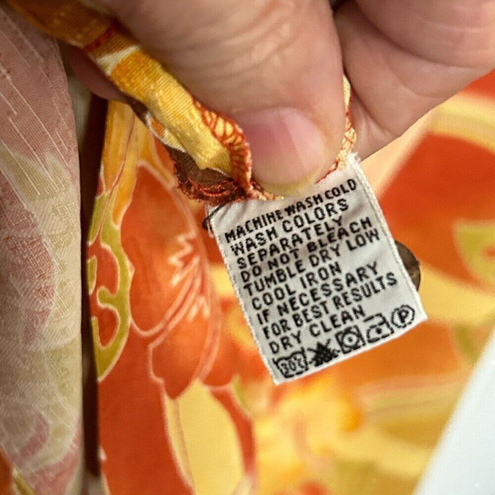 Tommy Bahama Tropical Girls Size M, Silk Relaxed Fit Rare Vintage #J-1565