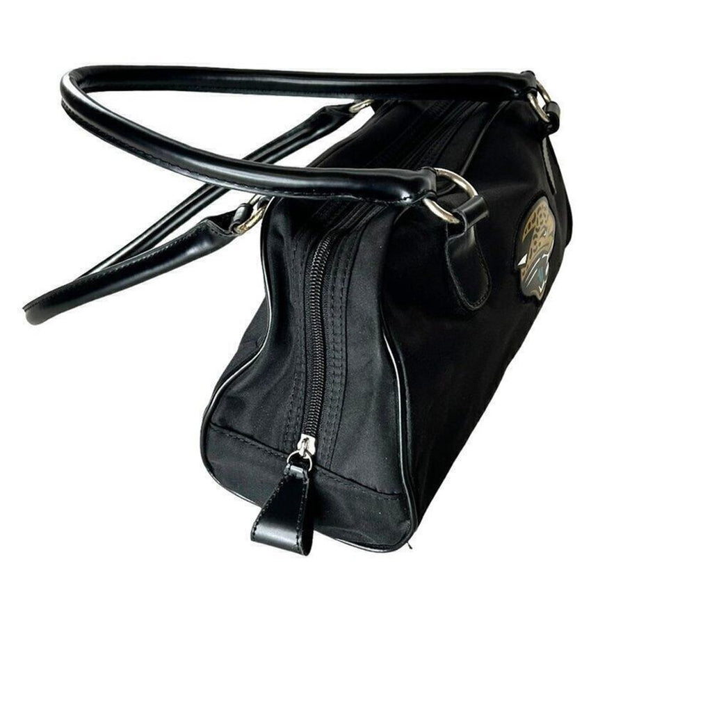 Jacksonville Jaguars NFL HandBag Purse Black Polyester Zip Pocket Bag See Photos