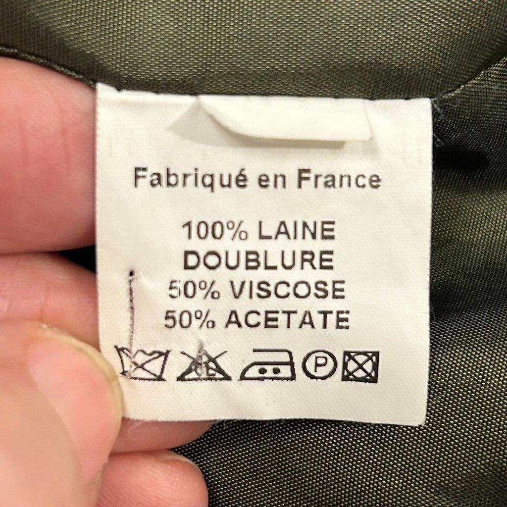 Catherine Andre Women's Coat 100% LAINE (Wool) Size in Description, Made In Fran