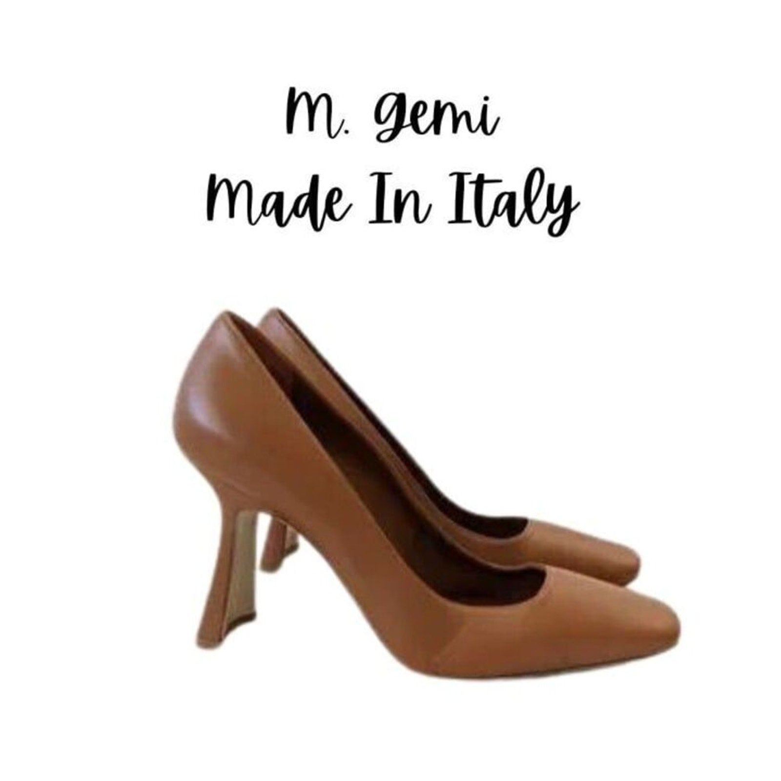 M. Gemi Marlena Heels — Brown, Size 6 (US) / 36.5 (EU) #S3