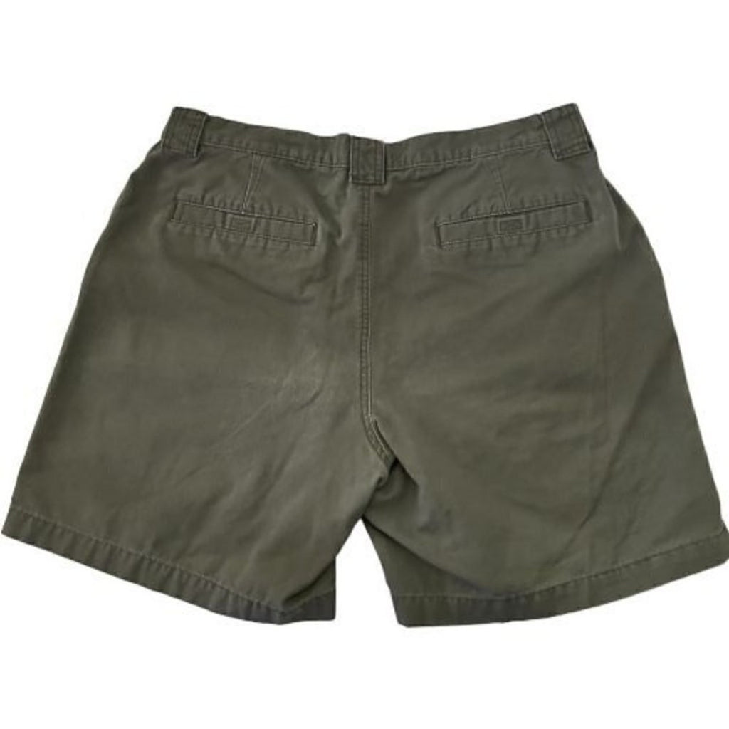 Lands End Men's Cargo Shorts Size 48 Traditional Fit Cotton Spandex Blend #P1534