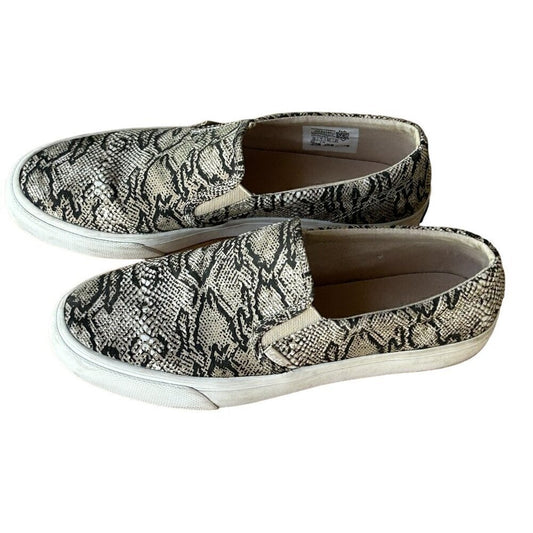 Ked's Snakeskin Animal Pattern Print Size 9.5 Women's Pull On Shoes #S2