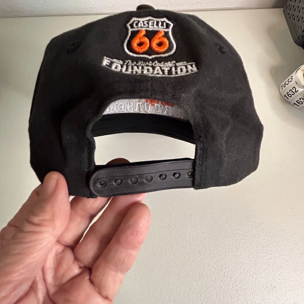 Kurt Caselli 1983 - 2013 #66 Memorial Hat Black - Motorcycle Racer - Ball Cap