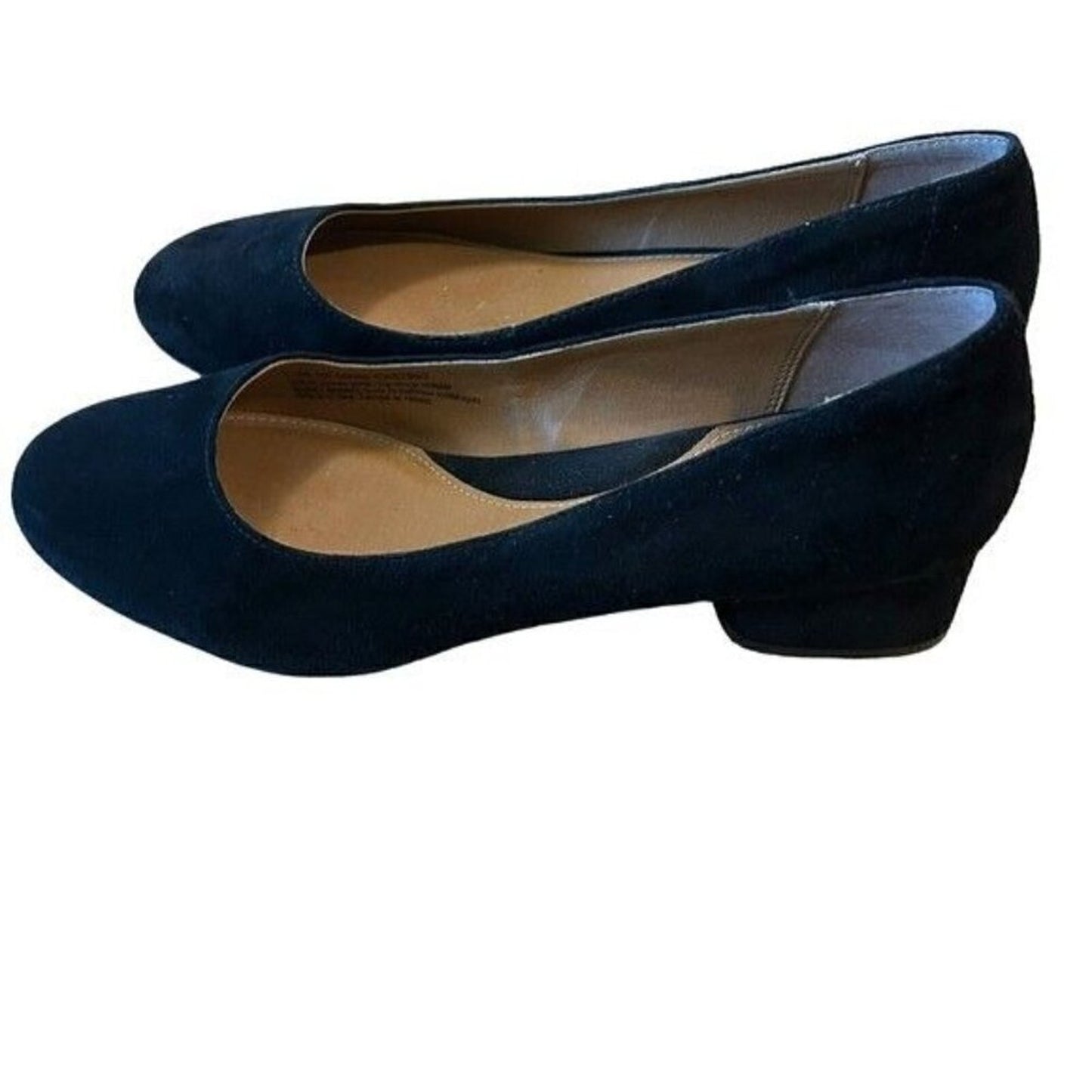 Caslon Women's Shoes Suede Leather Comfort Black Size 7.5 #S1-1326