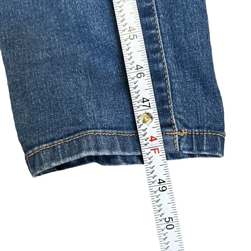 Wax Jeans Denim Overalls Women's Jeans Blue Size 3XL 6" Cuff #3Jeans1502