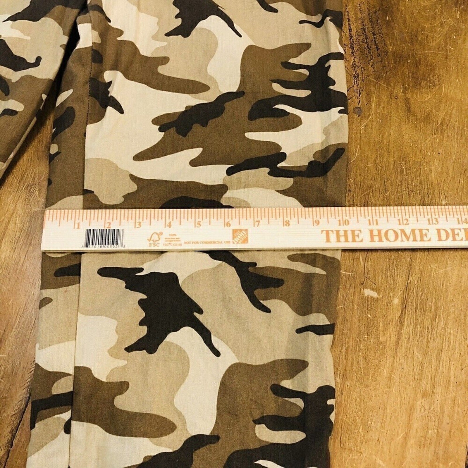Camo Casual Jogger Pants - Lounge Around Pants - Size See Photos #1095
