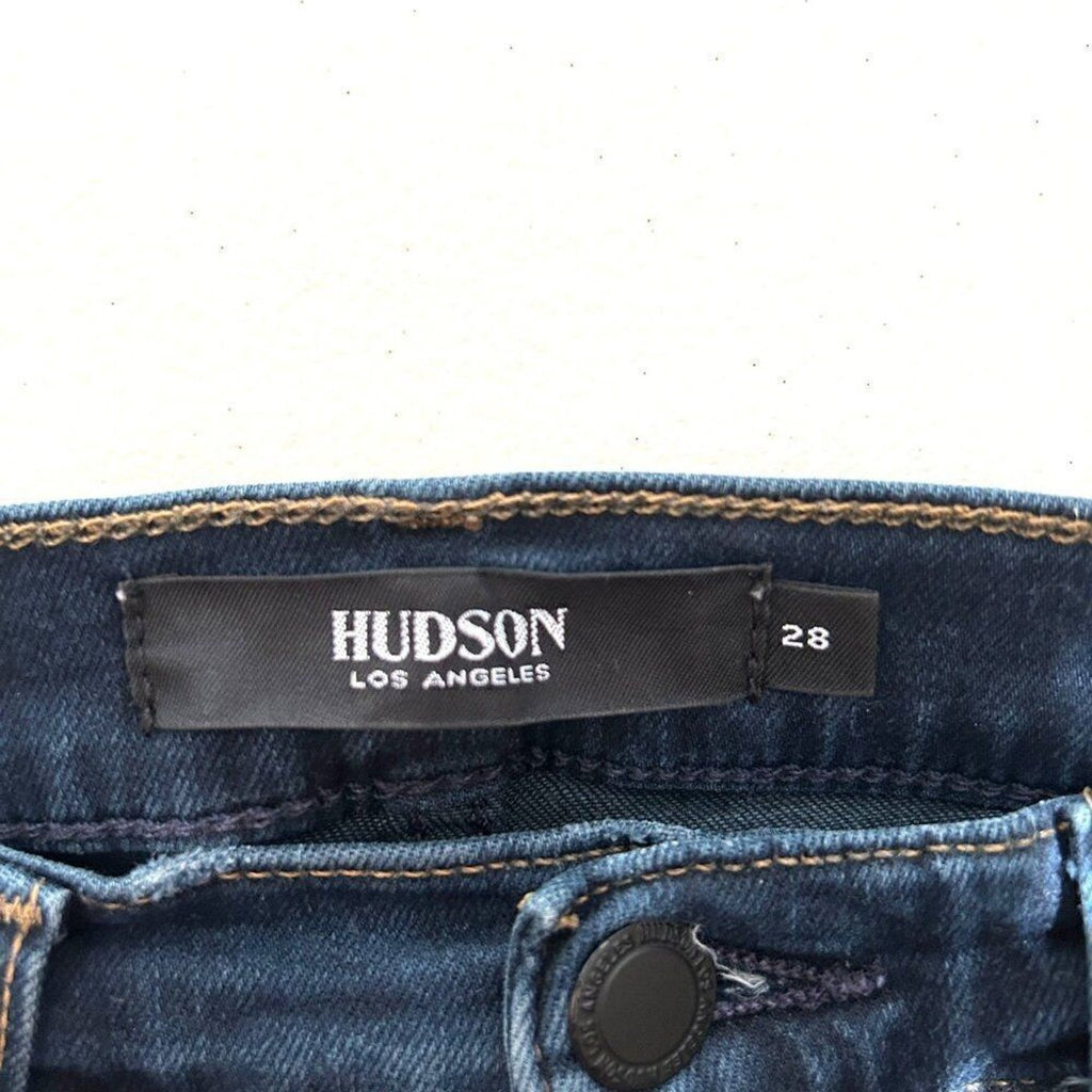 Hudson Jeans Barbara Super Skinny Ankle - Stretchy Size 28 Mid Rise #J4-1589