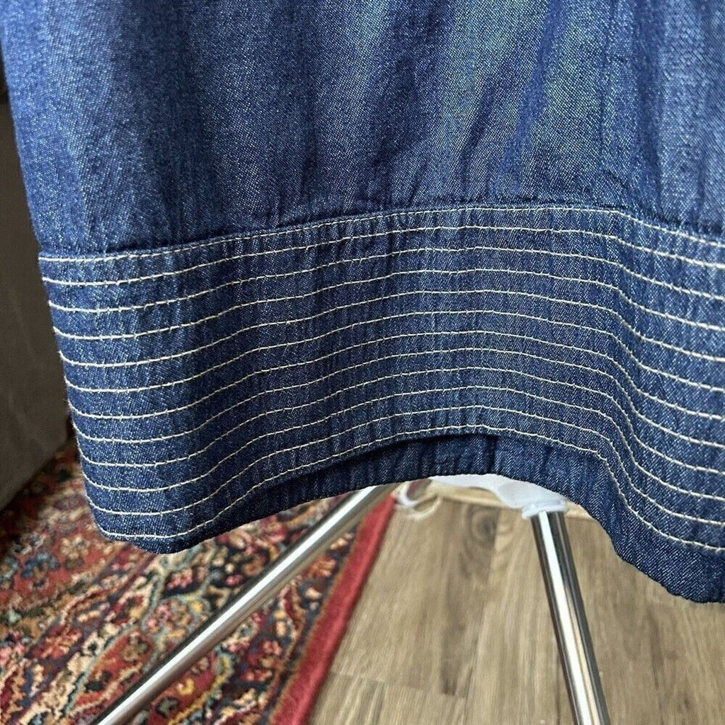 JFW women’s denim dress size 16 boho casual relaxed fit #G1253