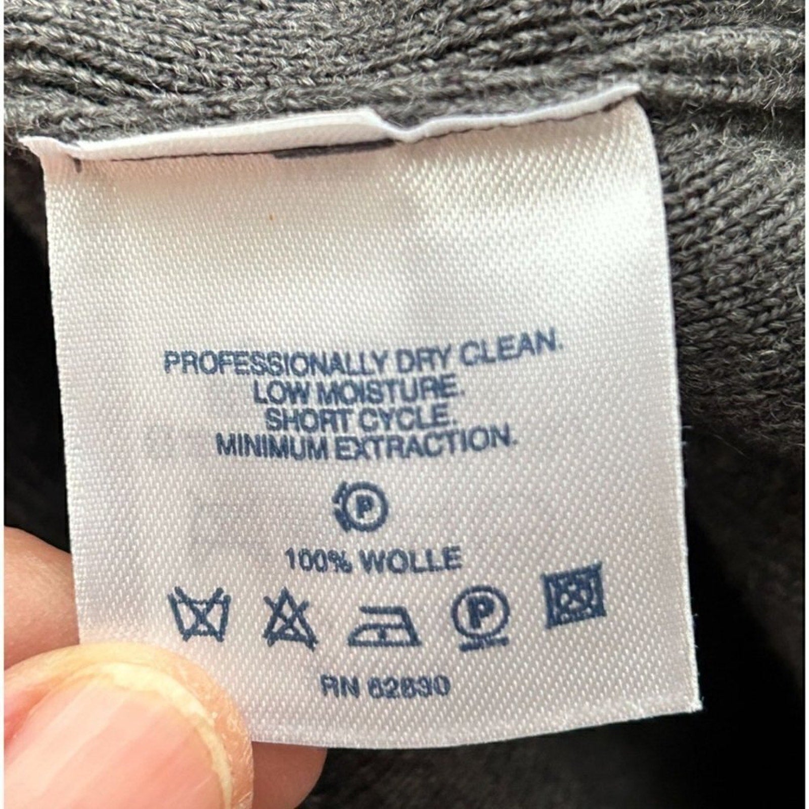 VTG 90's Lands End Sweater Vest Men's Size L Gray Pullover - Golf Style #P1490