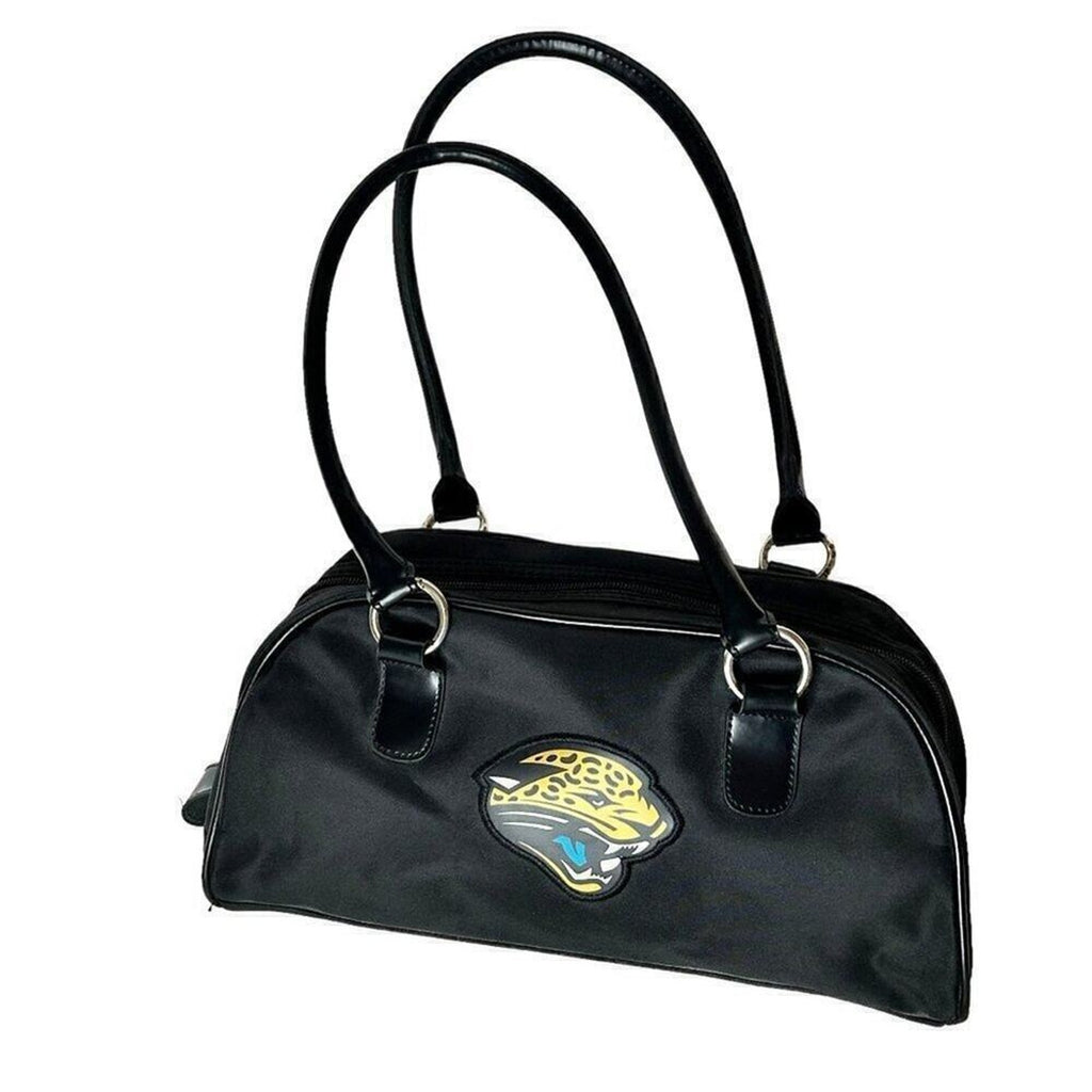 Jacksonville Jaguars NFL HandBag Purse Black Polyester Zip Pocket Bag See Photos