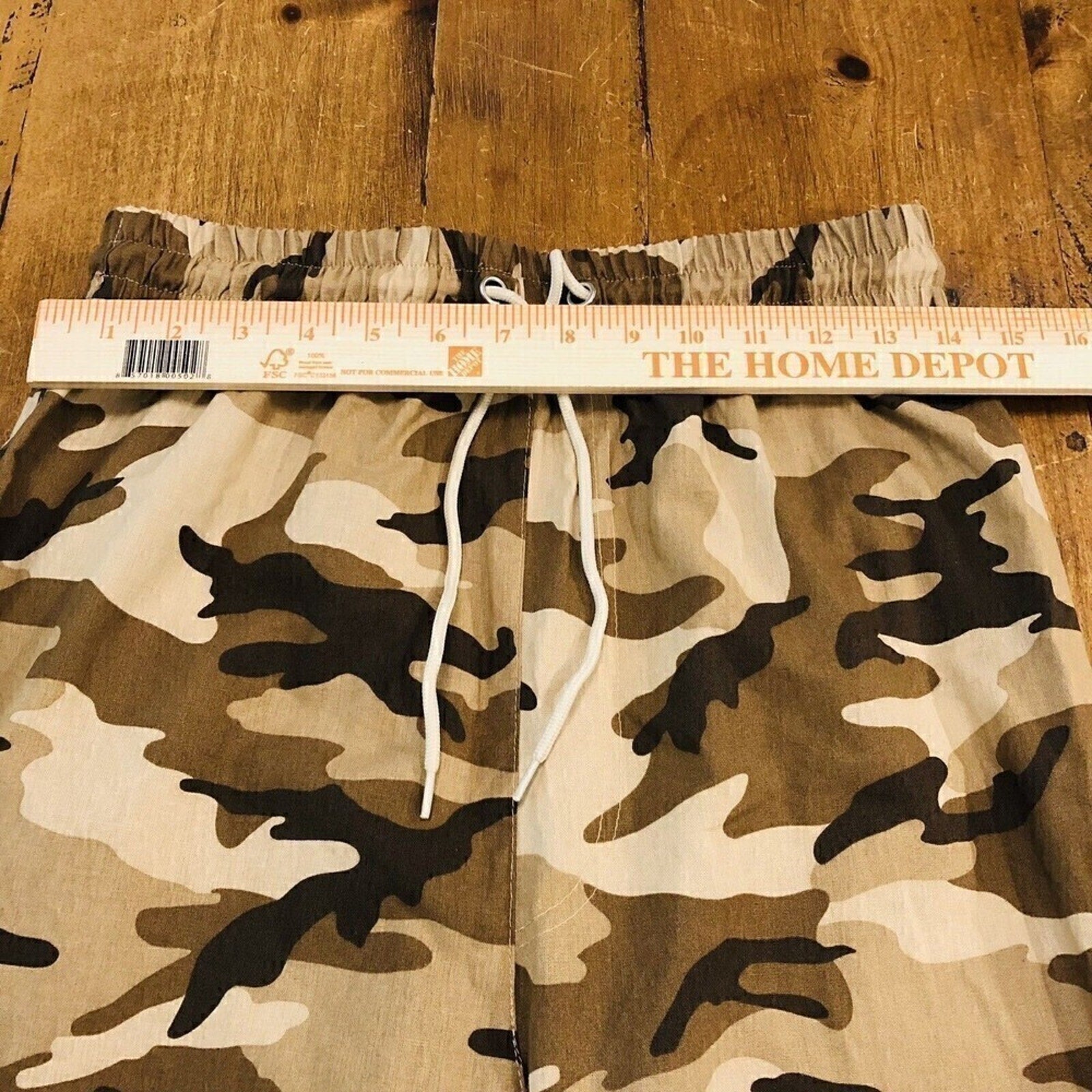 Camo Casual Jogger Pants - Lounge Around Pants - Size See Photos #1095