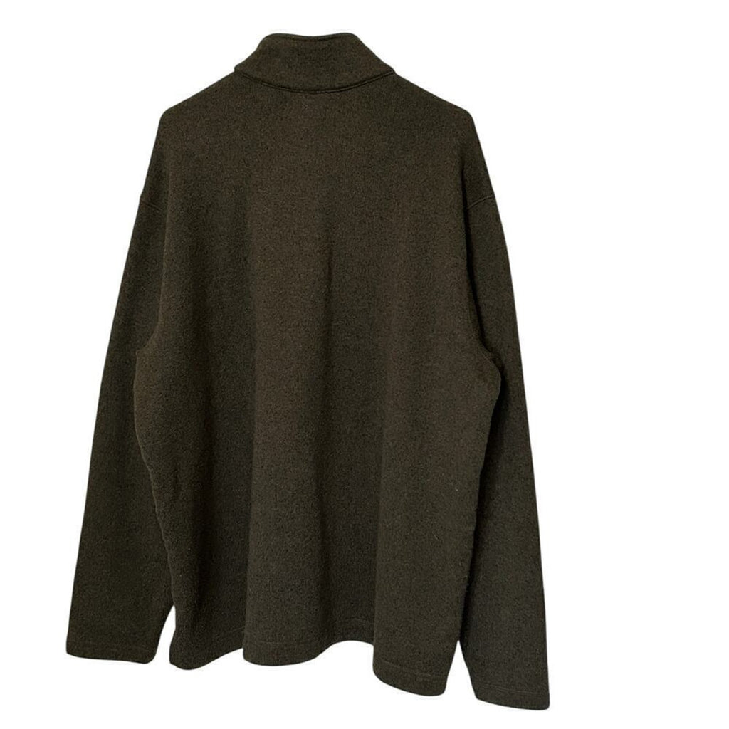 Eddie Bauer Men's XXL Pullover Long Sleeve Sweatshirt Olive Green