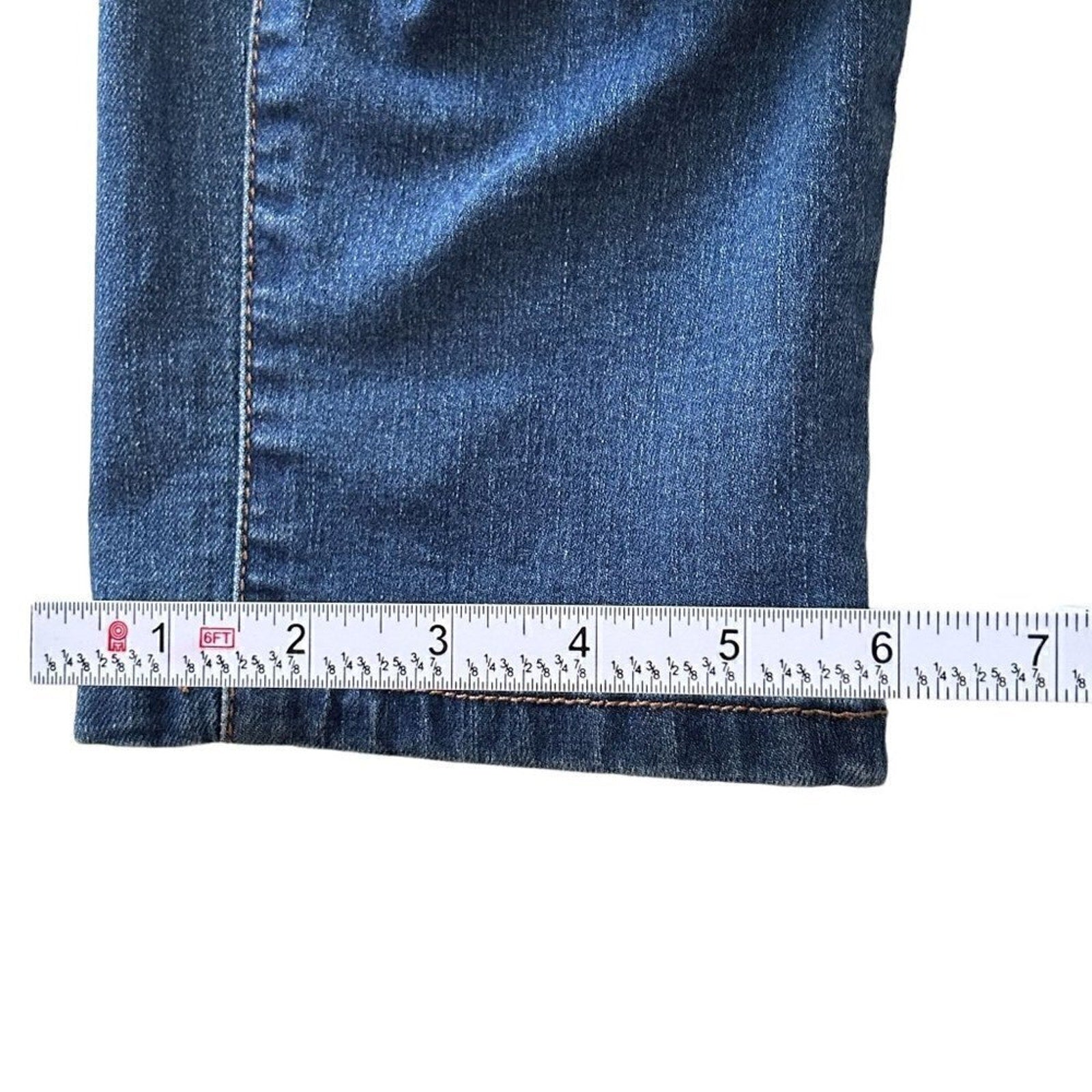 Wax Jeans Denim Overalls Women's Jeans Blue Size 3XL 6" Cuff #3Jeans1502