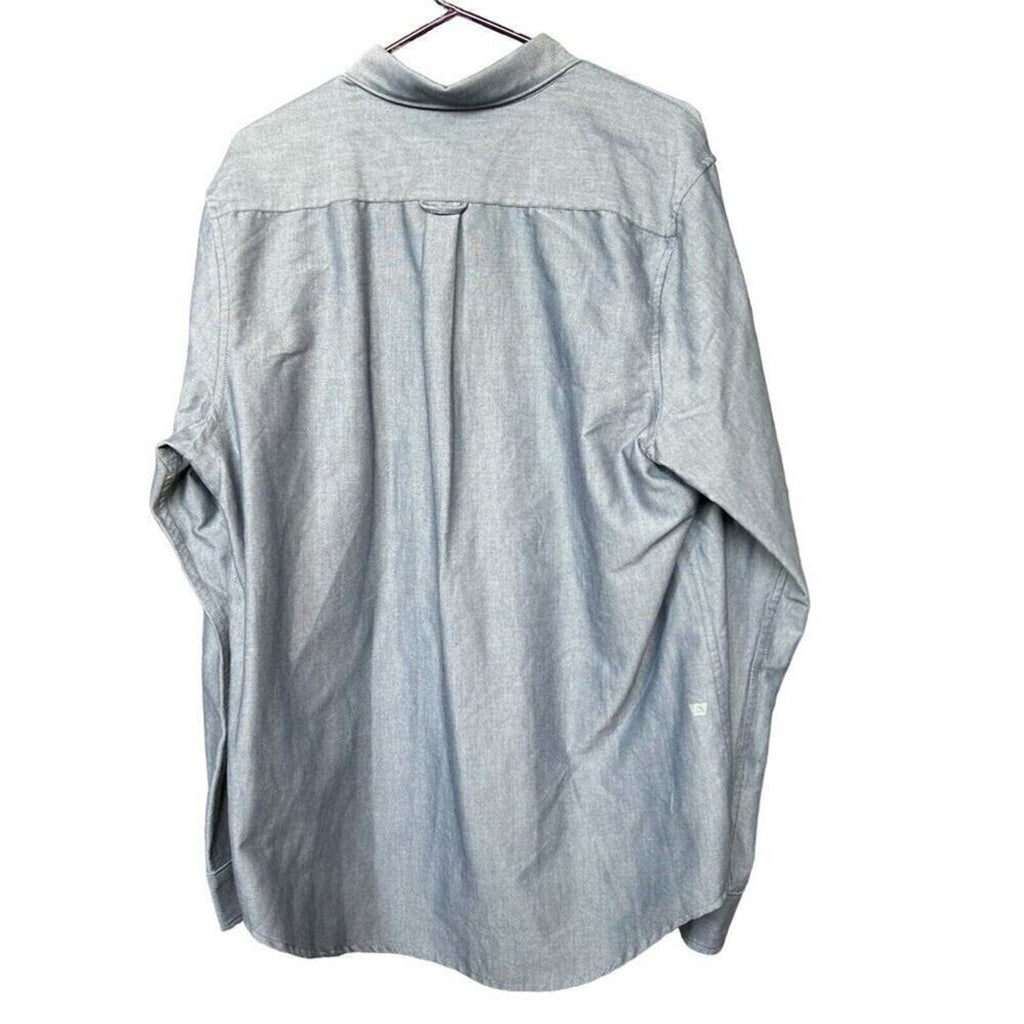 Mark Weldon Men's Button Down Shirt Gray Size X-Large #F1239