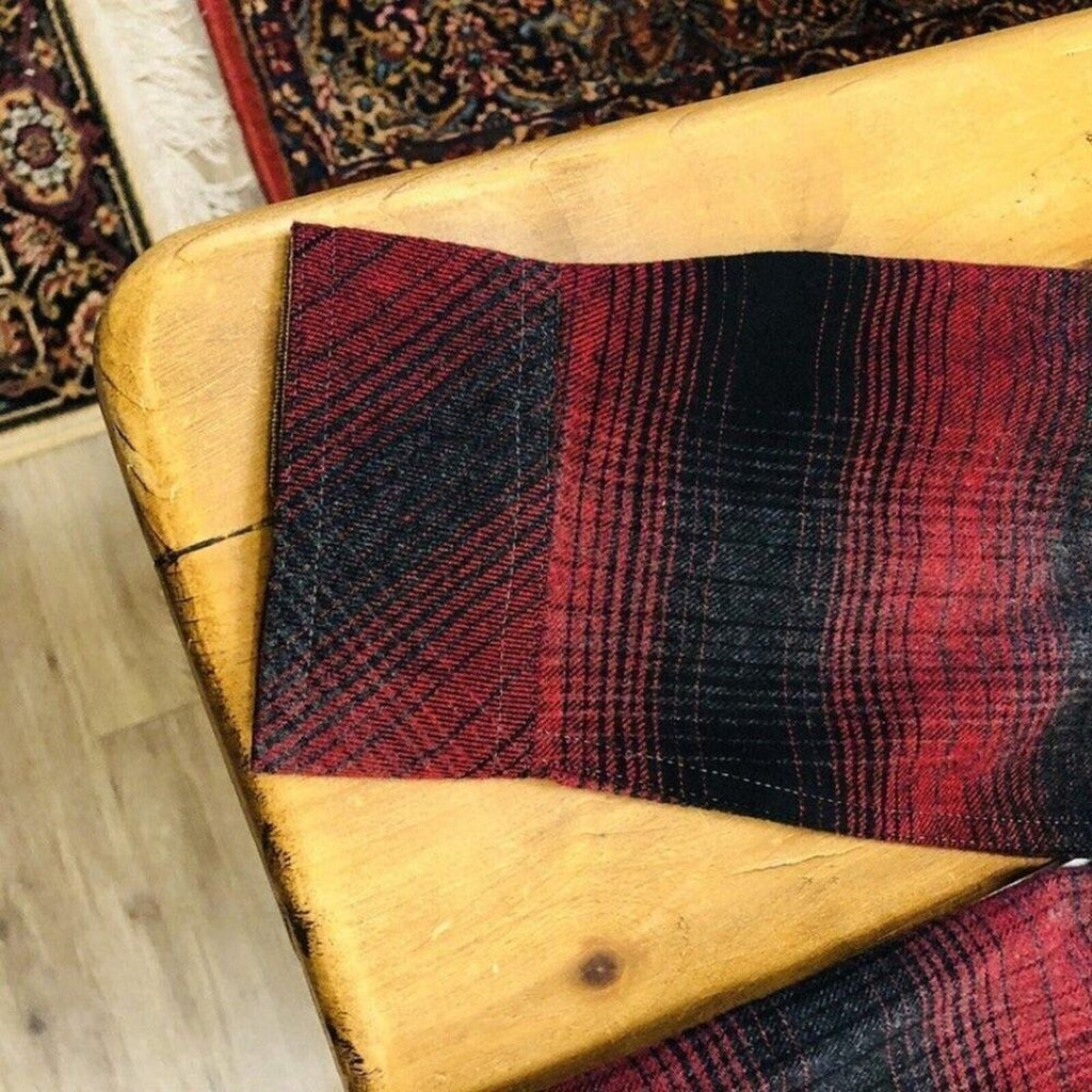 Legendary Whitetails Men's Buck Camp Red/Black Plaid Flannel Shirt Sz. L