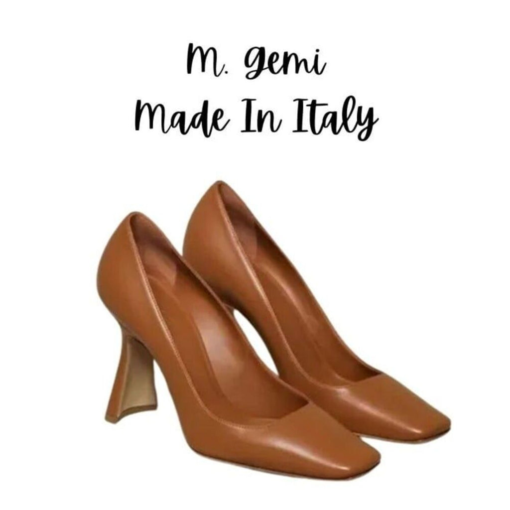 M. Gemi Marlena Heels — Brown, Size 6 (US) / 36.5 (EU) #S3