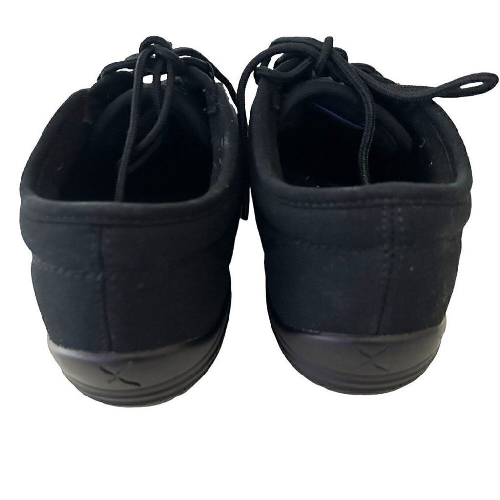 Capezio Women’s Canvas Comfort Shoes — Black, Snug Fit, Size 8 #1535