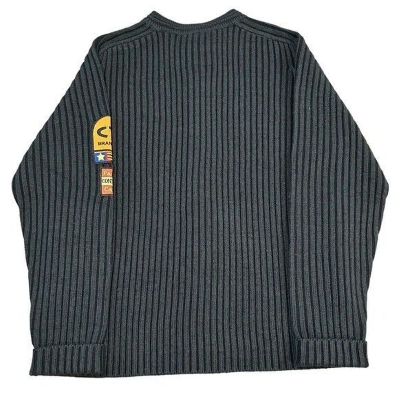 Barnburner & Hill Mens Sweater Vintage Sz. M CR Brand 1971, Paris, France #A1183