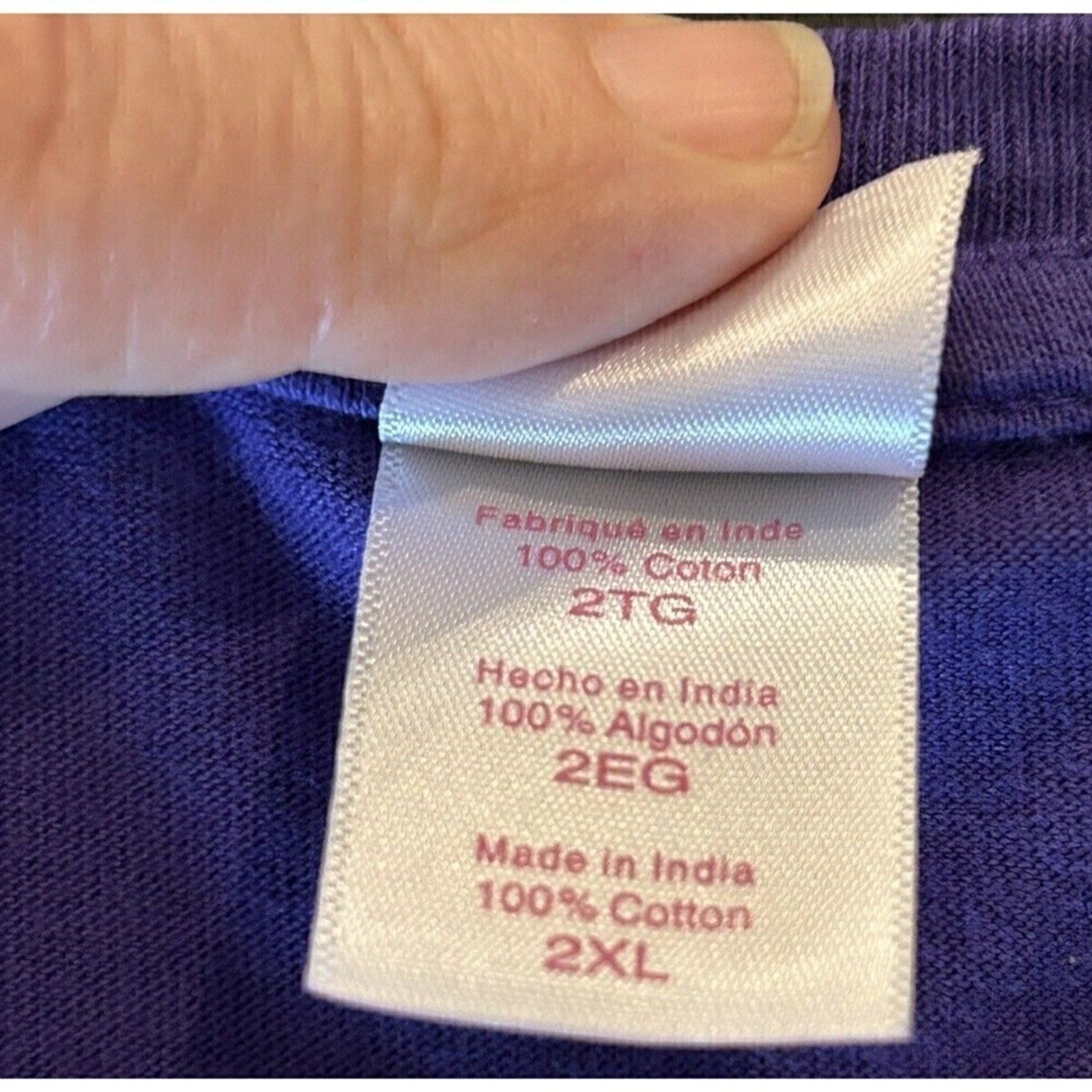 Red Hat Ladies Society  Rock T-Shirt Size 2X Rhinestone Graphic w/Flag #K1297