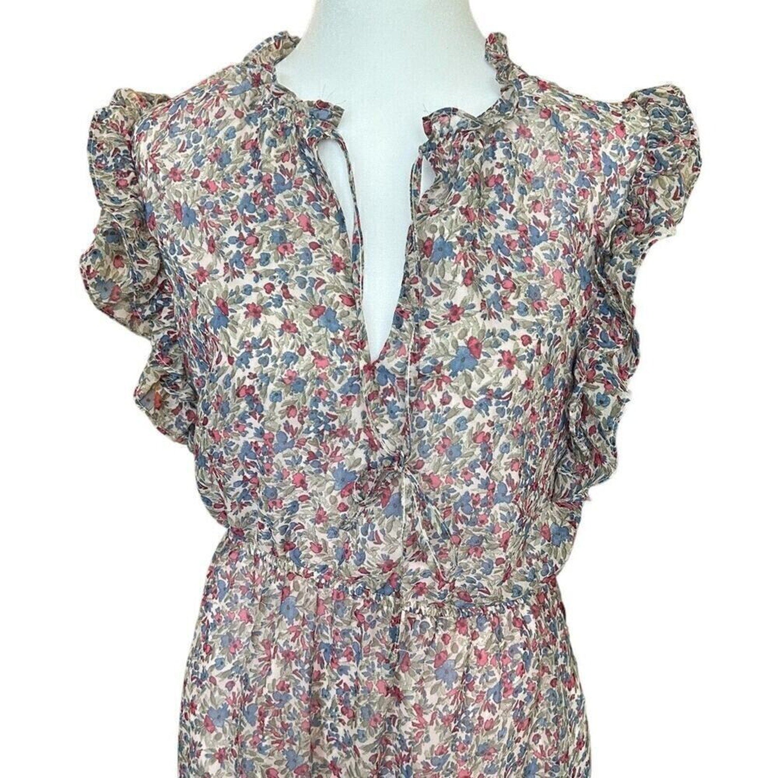 New Women’s BB Dakota Steve Madden Floral Ditsy Dress Lined Medium # HB