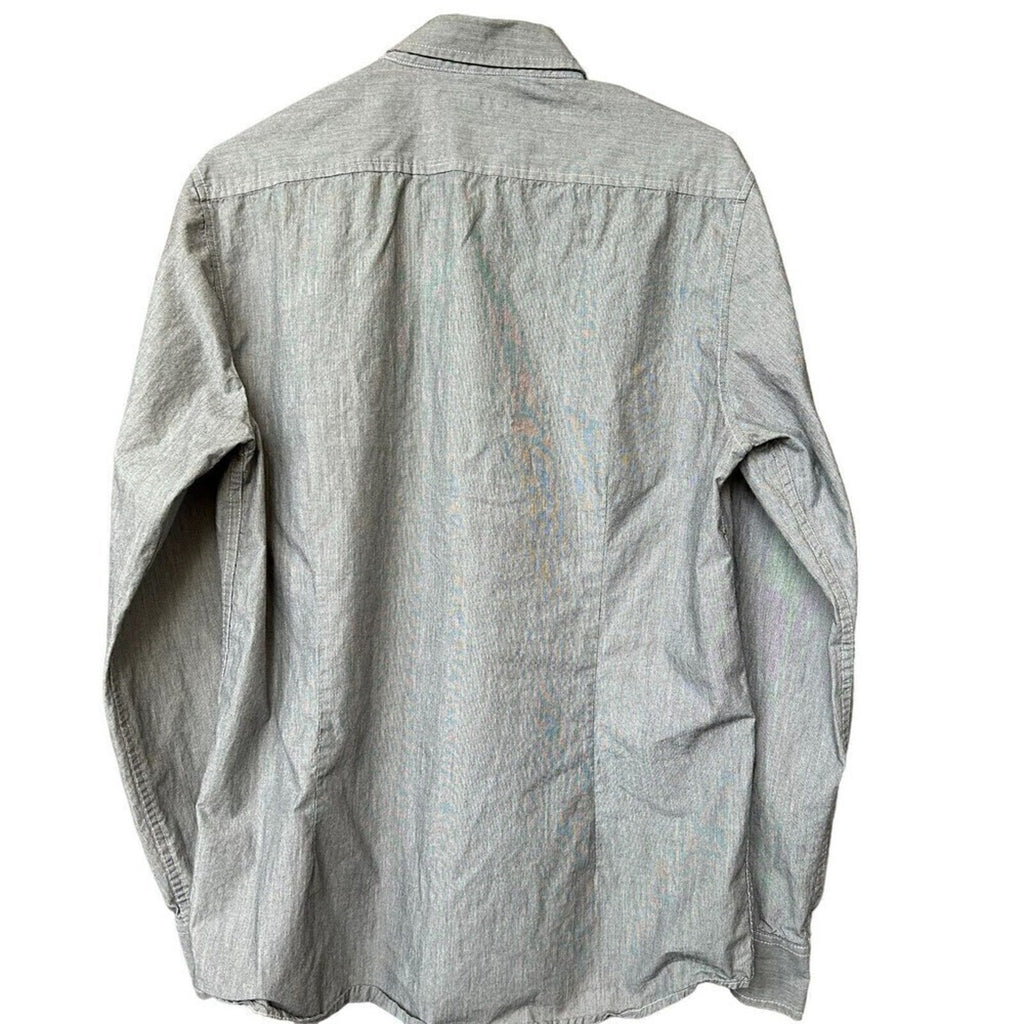 Kenneth Cole Pearl Snap Mens Western Button Up Shirt Size (M) Med. #G1251