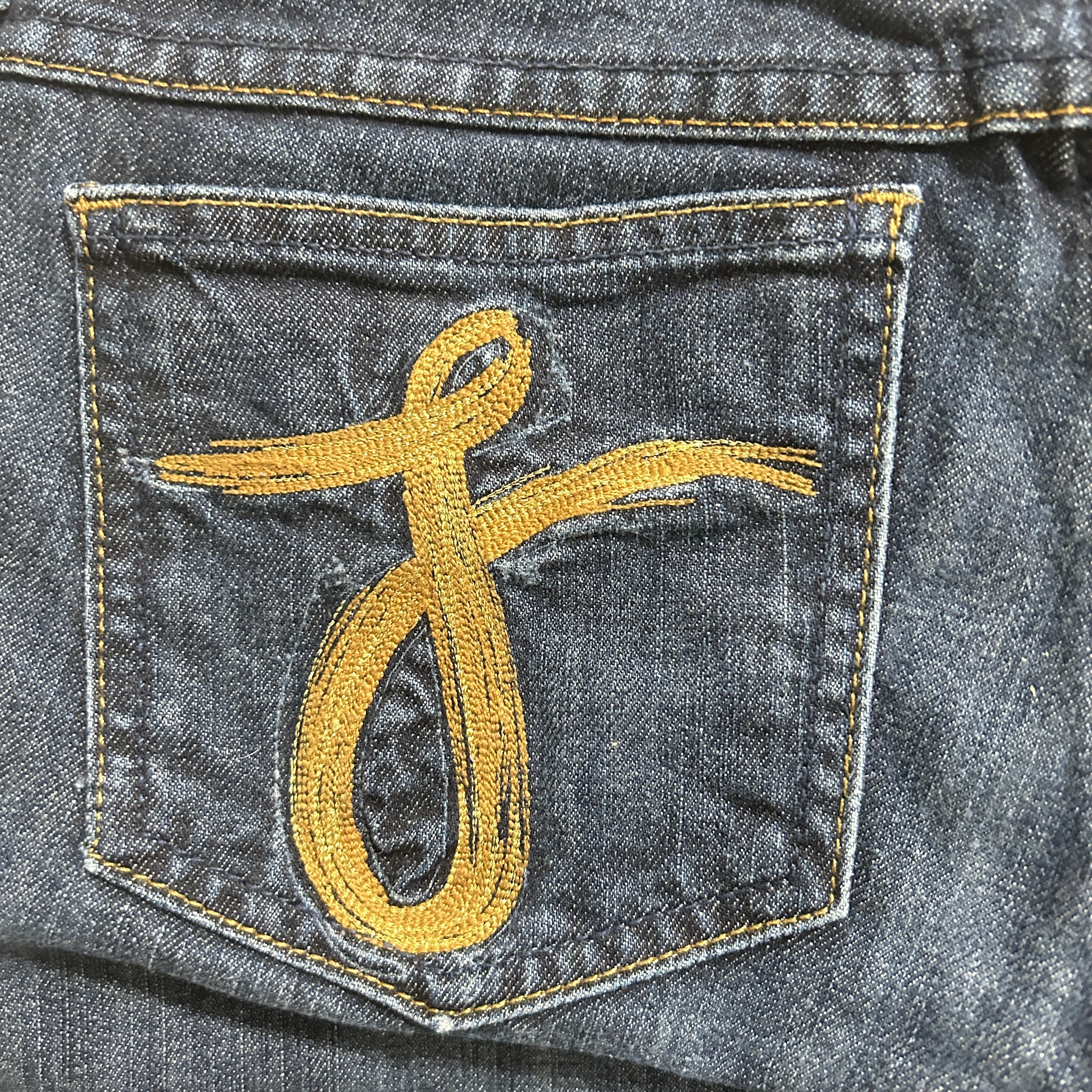 Juicy Couture Women’s Blue Straight Leg Jeans Size 27