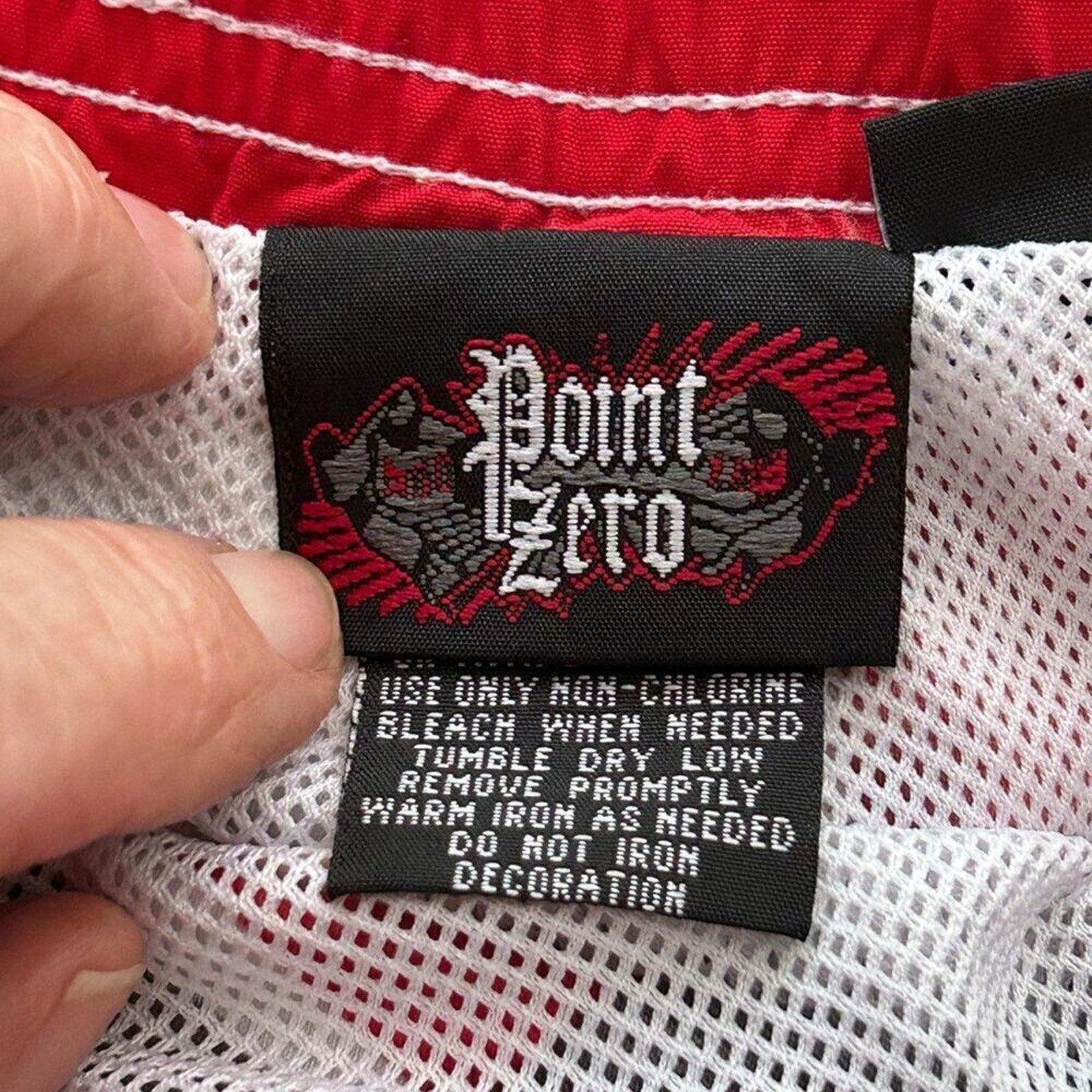 Point Zero Long Board Shorts Size M Trunks Beach Swim Surf Casual Play #A-1599