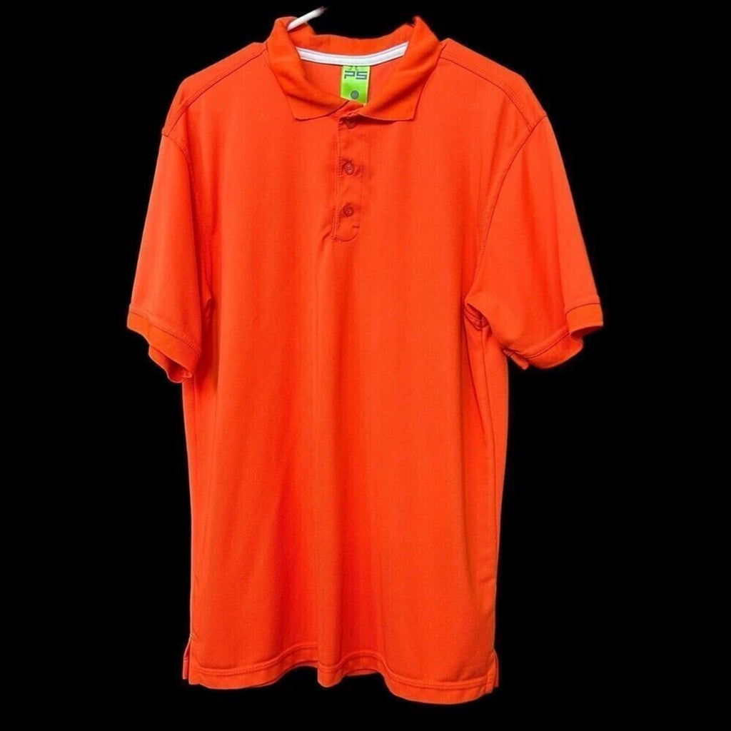 Playerytees Sport PS Men's Shirt Short Sleeve, Clemson Orange  Sz. L #A1186