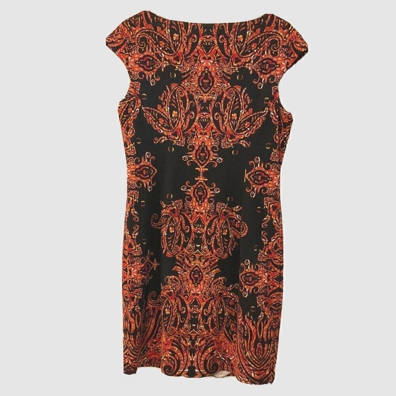 Maggie London Women’s Dress Size 12 Sleeveless Lined Midi