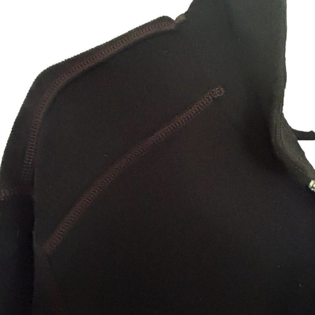 Tommy Bahama VTG 1/4 Zip Sweatshirt De'Vine Intervention Embroidered Blk.Sz. L