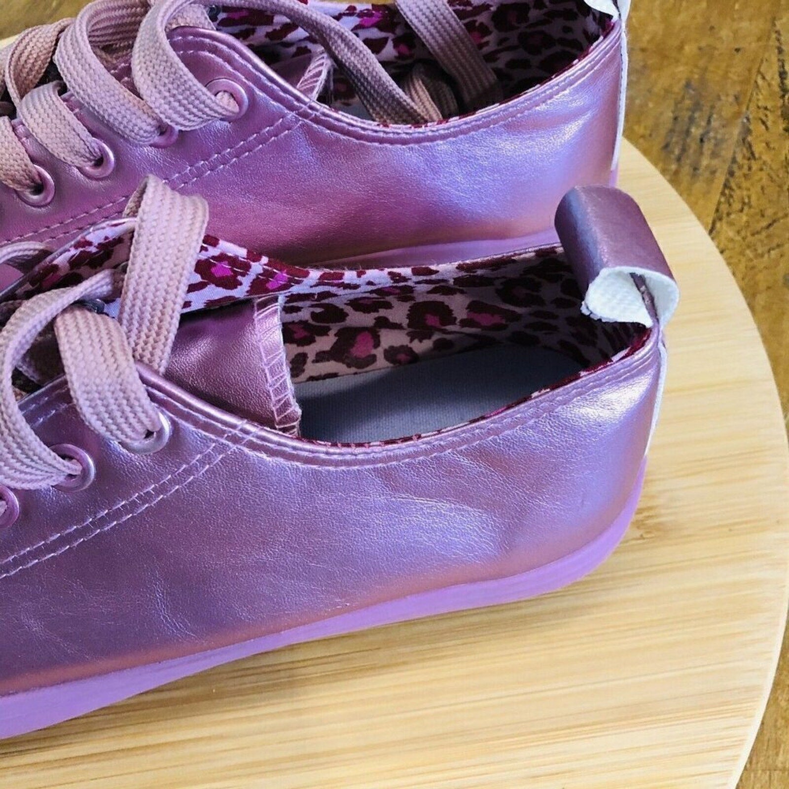 Epic Step Premium Pink Sneakers for Women, Size 8 #S3