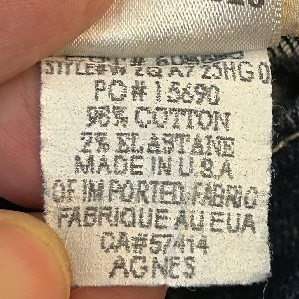 True Religion Straight Leg Jeans Dark Blue Women’s Size 30