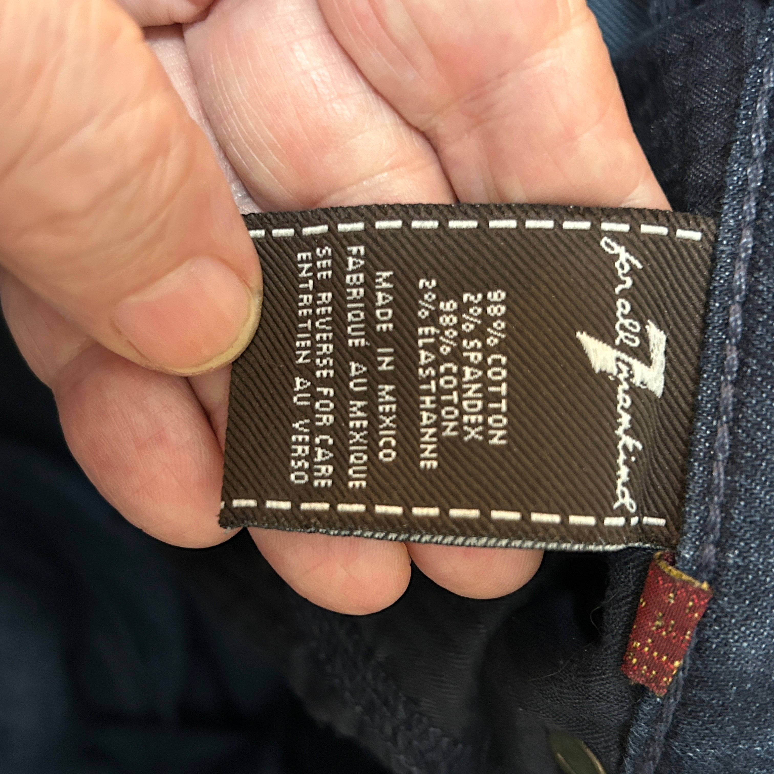 7 For All Mankind Bootcut Jeans Dark Blue Women’s 29 Stretch