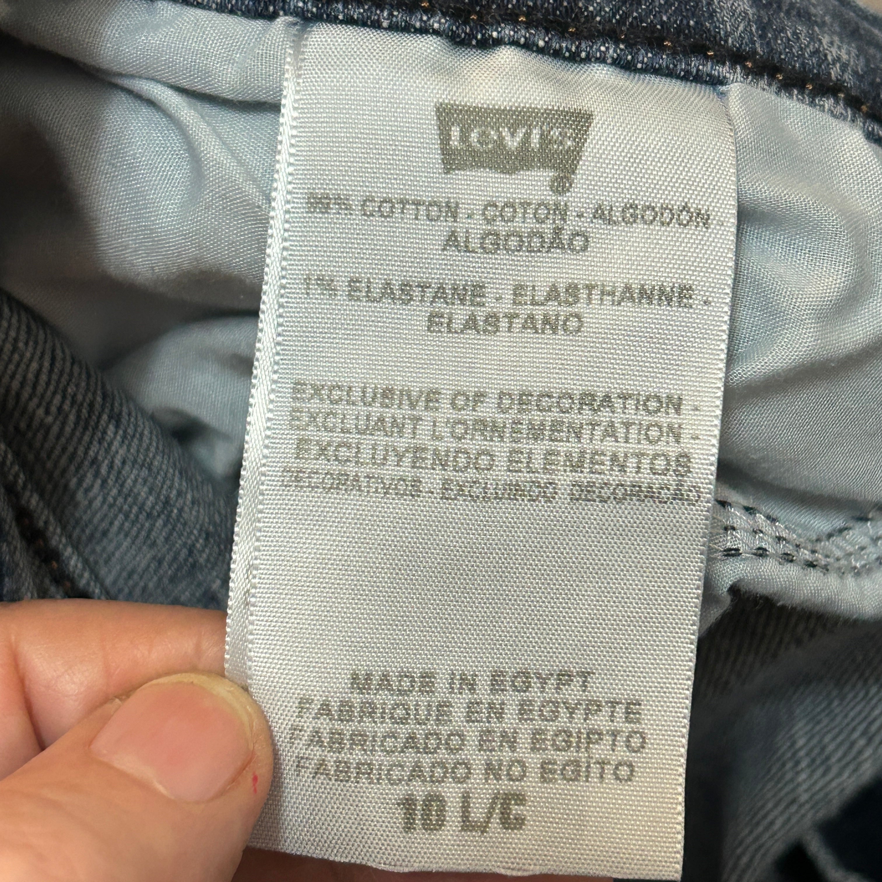 Levi’s 515 Bootcut Jeans Mid Rise Blue Women’s 10 / 30