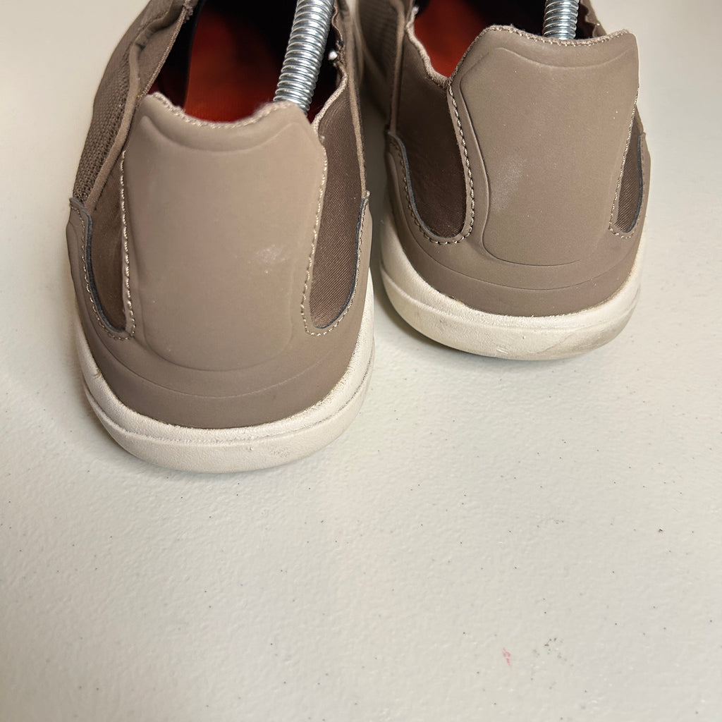 Olukai Nohea Pae Men’s Loafers Brown Mesh Slip-On Size 11.5 Convertible