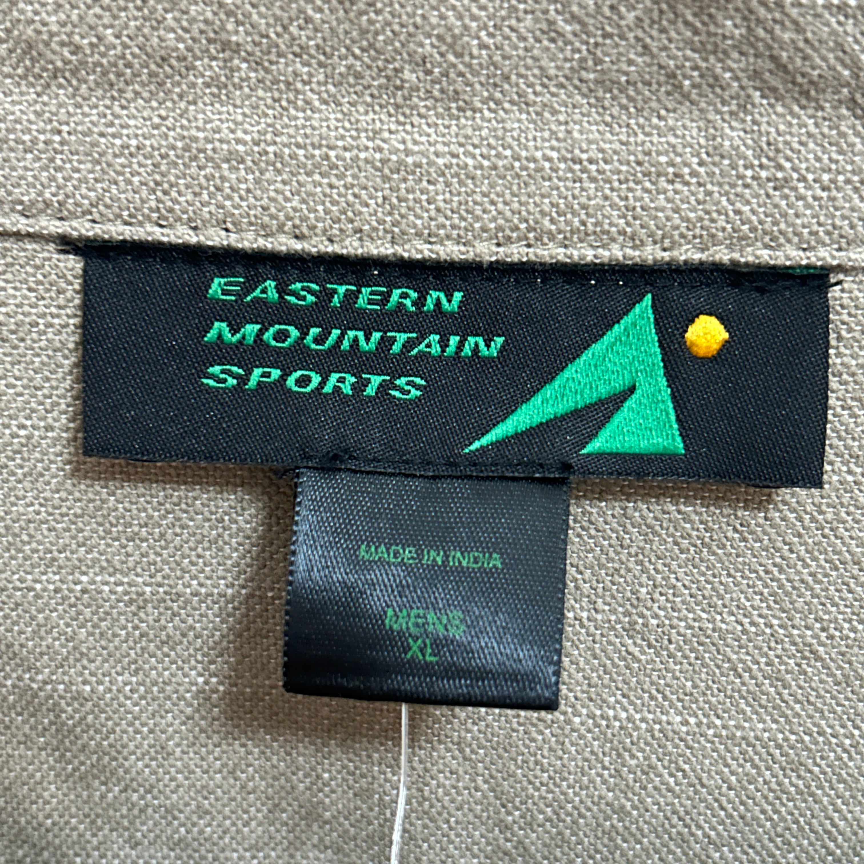 Eastern Mountain Sports Tan Zip Front Shacket Size Extra Large