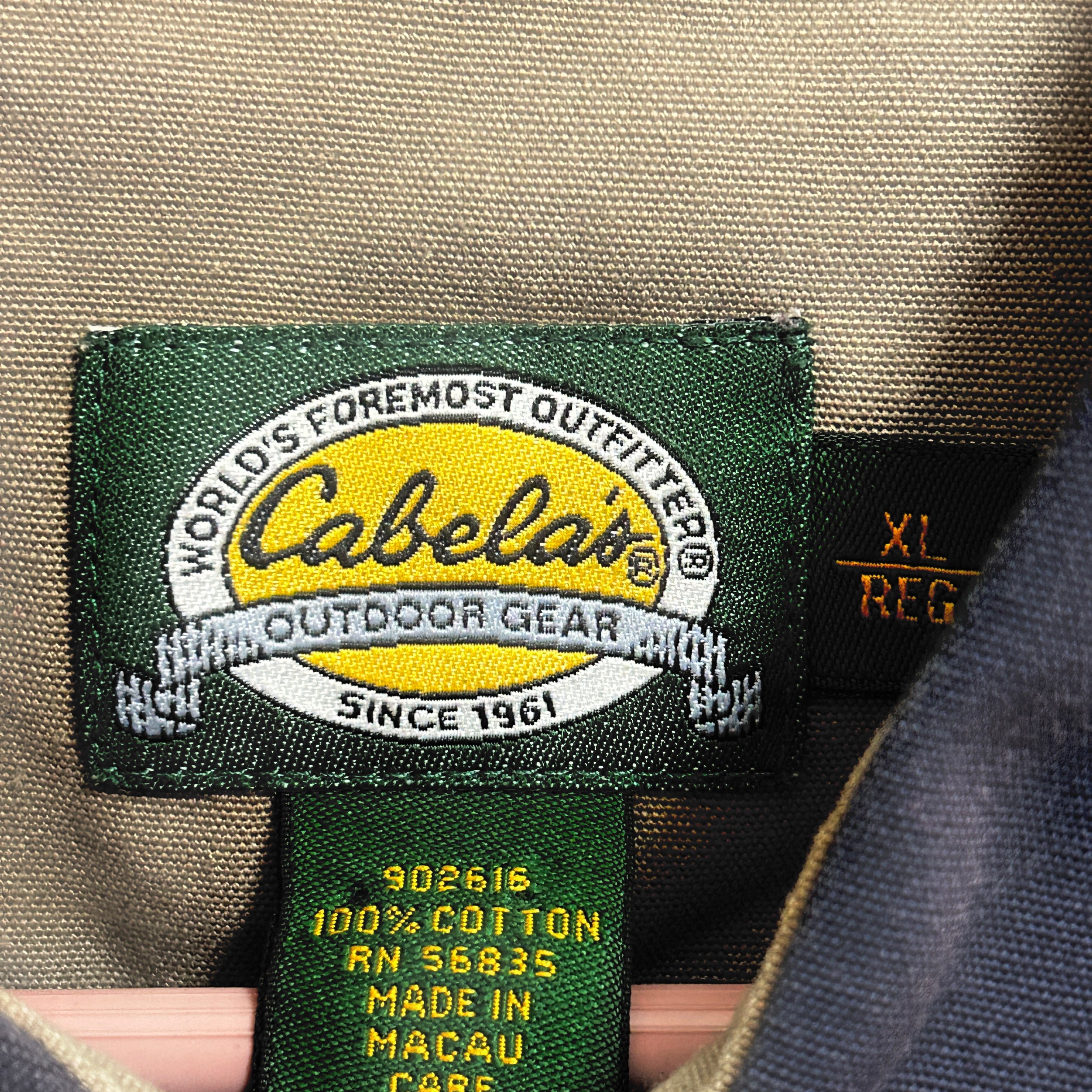 Cabela's Outdoor Gear Men’s Navy Shirt Size XL Certified Destination