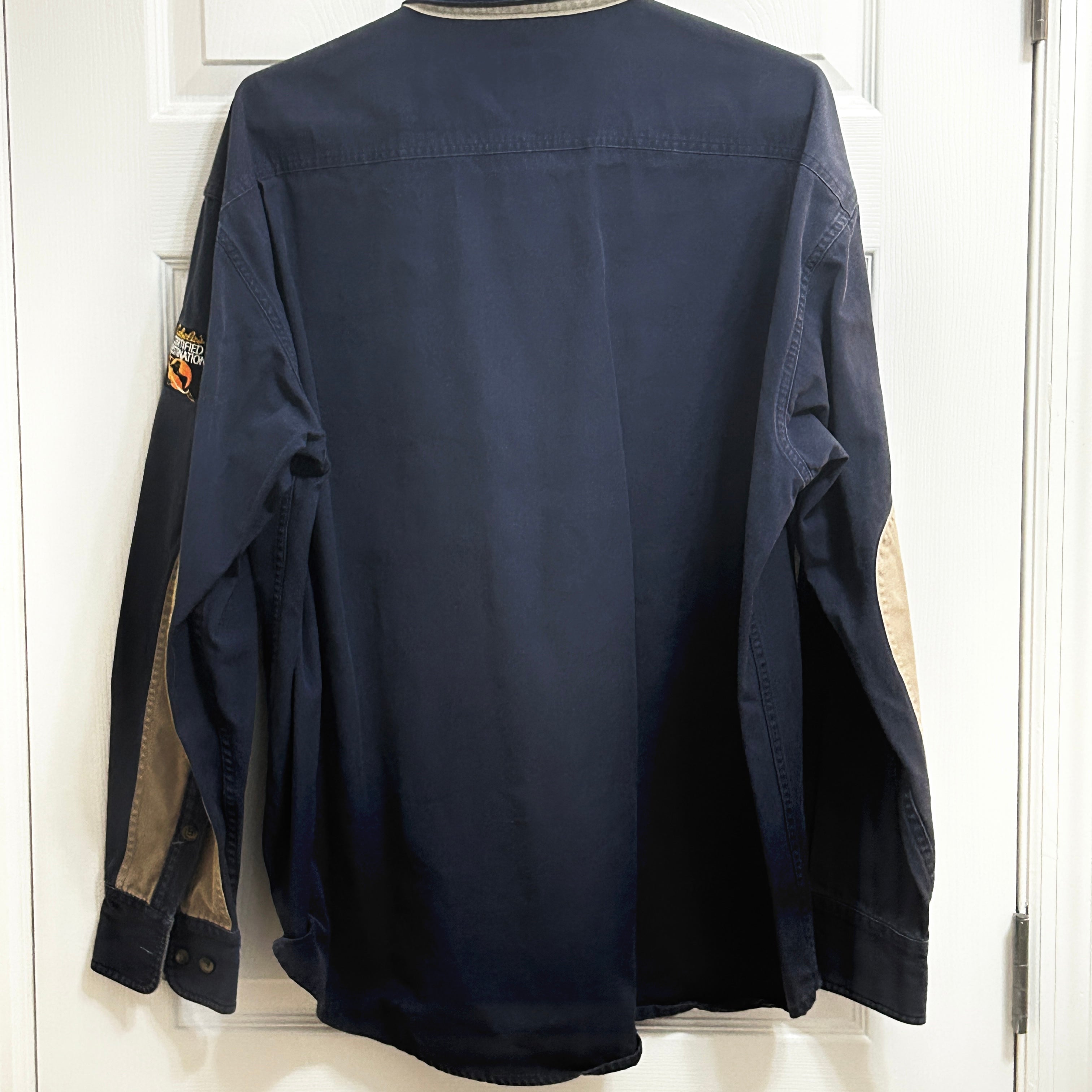 Cabela's Outdoor Gear Men’s Navy Shirt Size XL Certified Destination