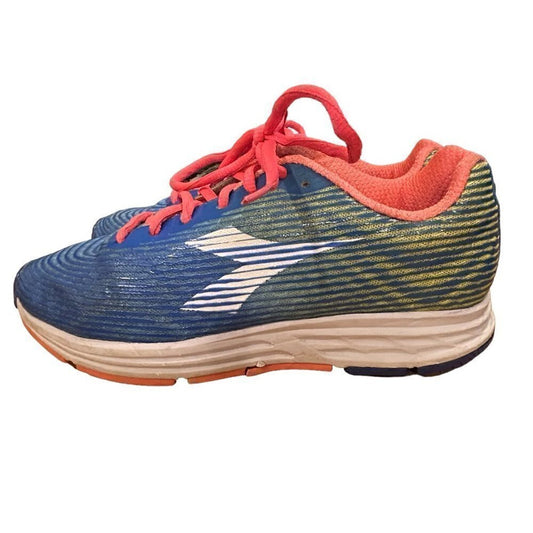 Diadora Action  Women's Running Shoes Blue Green SZ. 7 #ST