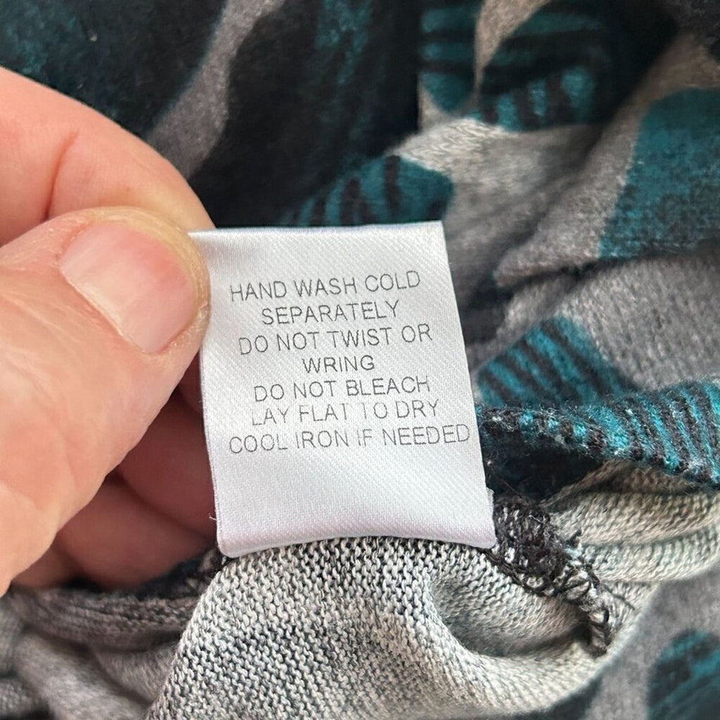 118 by Walter Baker Women’s Dress – Size Medium, Black & Grey Animal Print, Soft Flowing Fabric