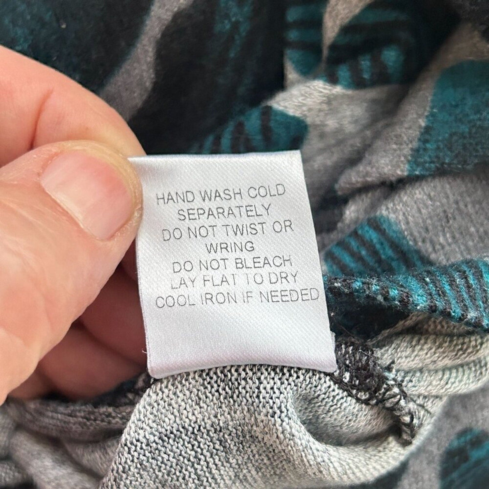 118 by Walter Baker Women’s Dress – Size Medium, Black & Grey Animal Print, Soft Flowing Fabric