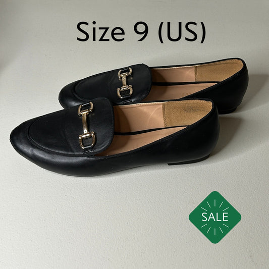 XOXO Flats Loafers  Women's Size 9 (US) Shoes Casual Black, Gently Worn