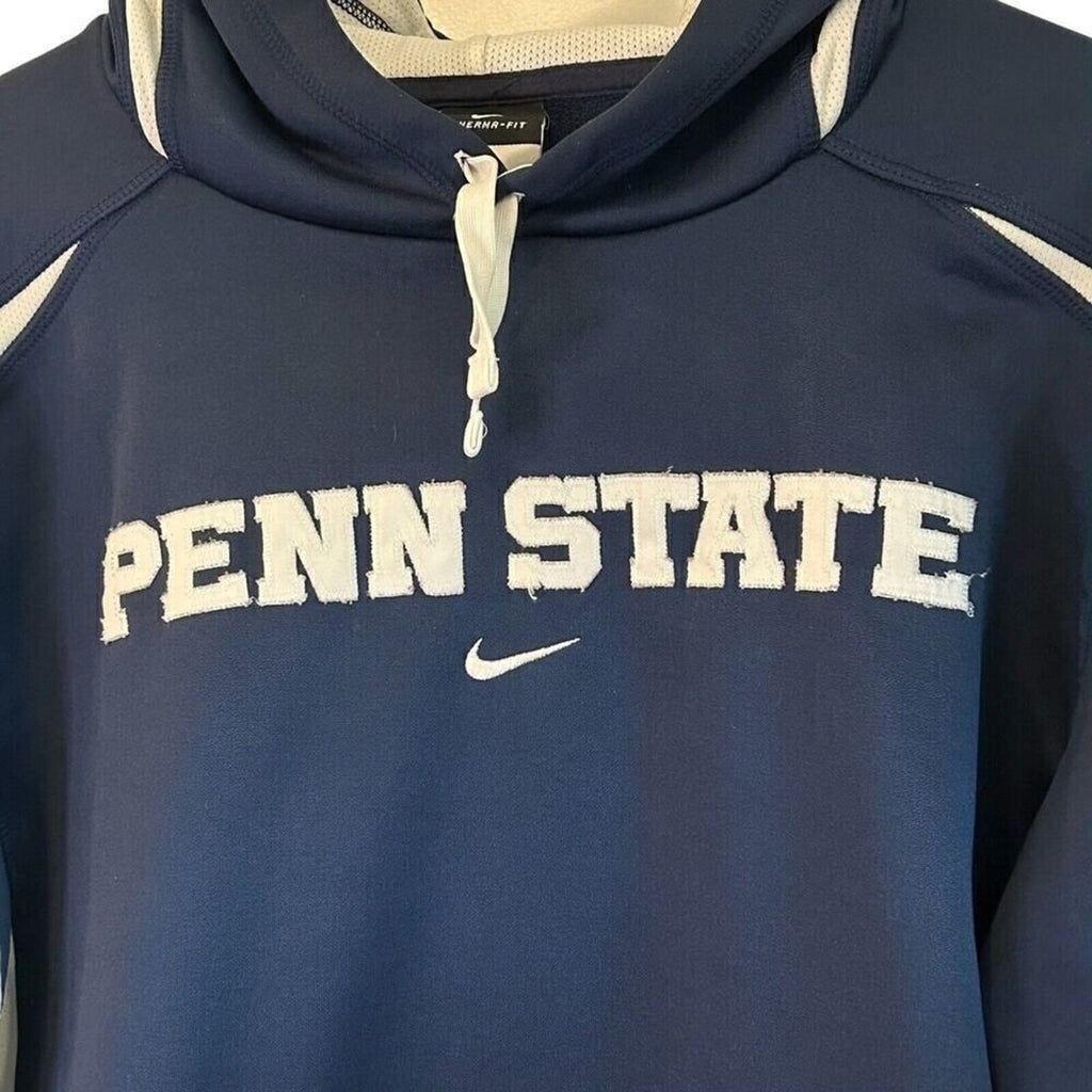 Penn State Nike Therma-FCenter Swoosh Hoodie Navy Size See in Description #HST