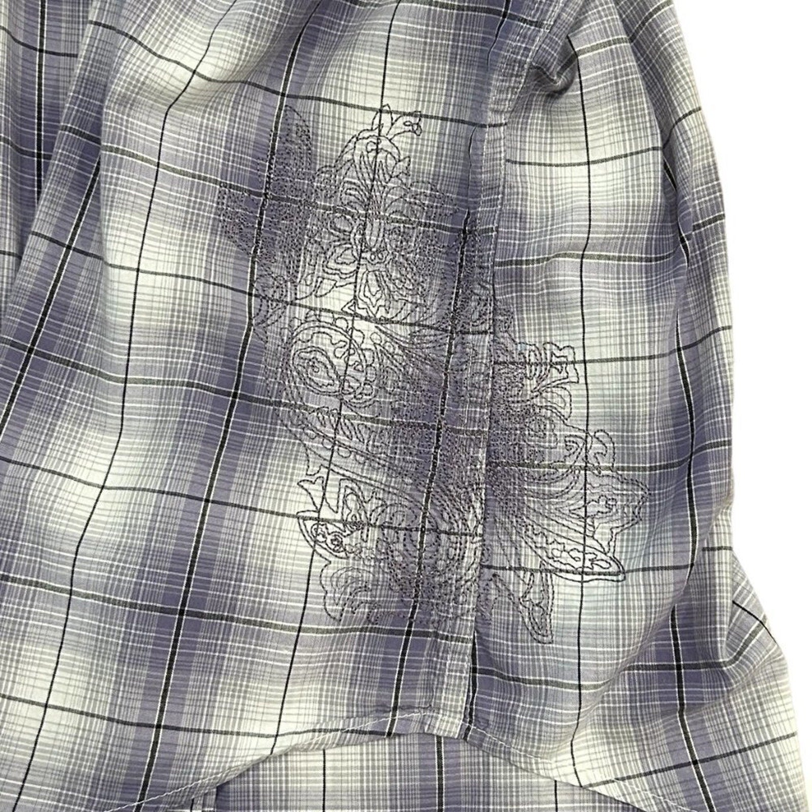 Helix Mens Black Pearl Snap Shirt Size ( XL )  Long Sleeve Western Cowboy #M1386