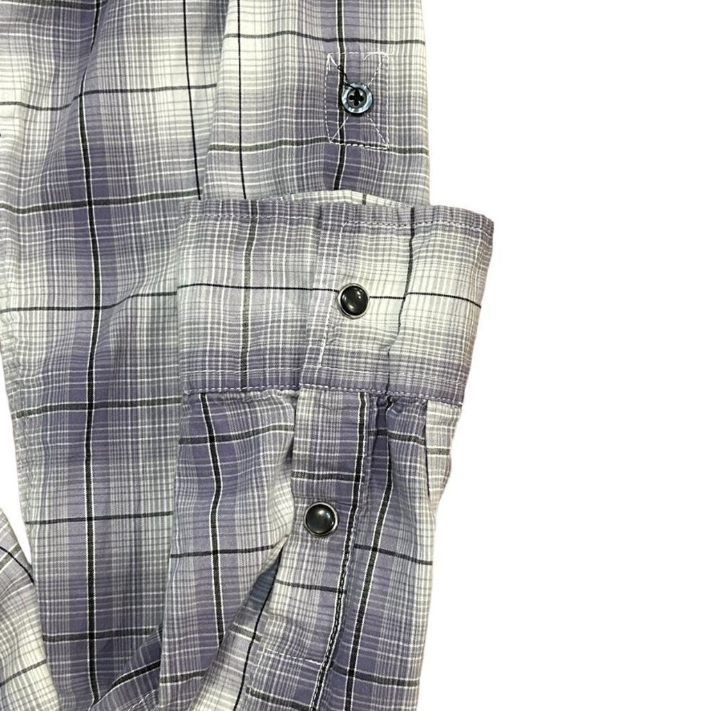 Helix Mens Black Pearl Snap Shirt Size ( XL )  Long Sleeve Western Cowboy #M1386