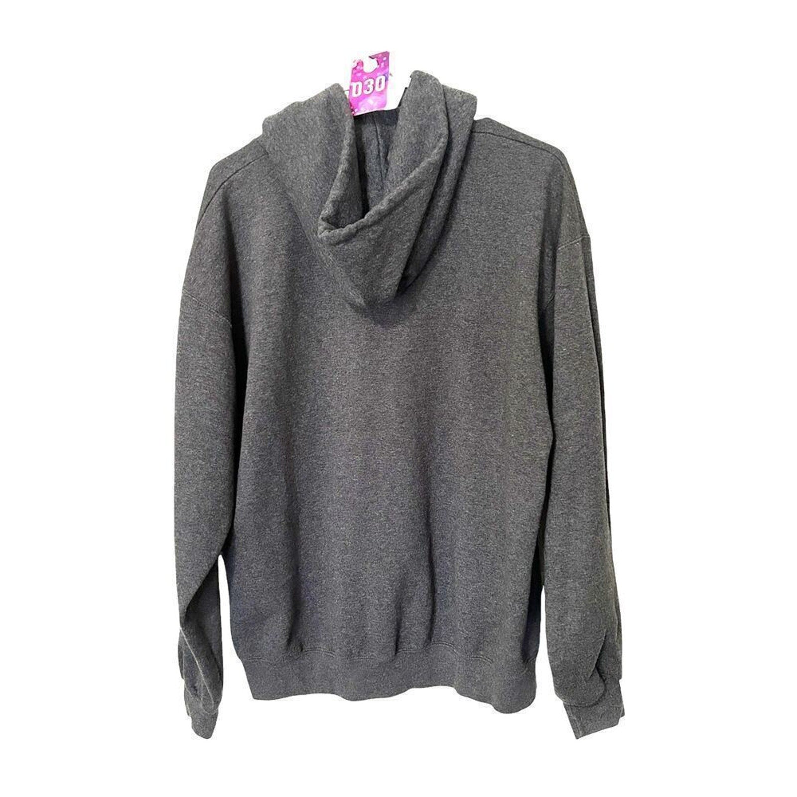 Champion Carolina Fleece Pullover Hoodie Sweatshirt Sz. L Gray Football