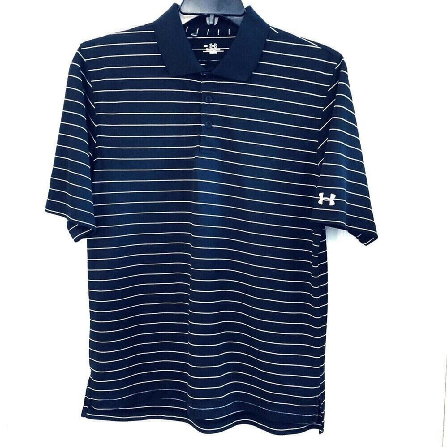 Under Armour Men’s (L) Loose Heat Gear Polo Flex Shirt US Open 2011 Golf Shirt